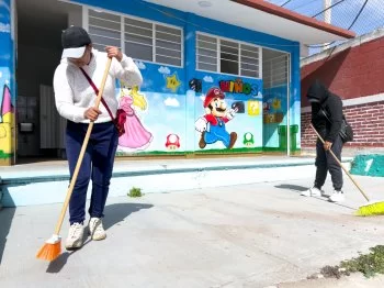 Arrancan en San José Chiapa jornadas ambientales y comunitarias en escuelas