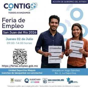 Feria de Empleo en San Juan del Río ofrecerá más de 600 vacantes con sueldos de hasta 28 mil pesos