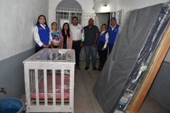 Madre embarazada salva a su hija y a su perrita durante inundación en Jesús María
