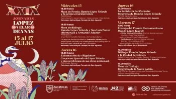 Zacatecas será epicentro del pensamiento lopezvelardeano con las Jornadas 2026