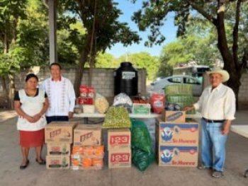 Gobierno de Guerrero entrega insumos a Unidad de Servicios para jornaleros migrantes en Tlapa