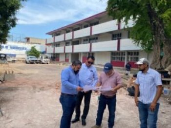 IGIFE supervisa obras por 3.6 mdp en escuela primaria de Iguala