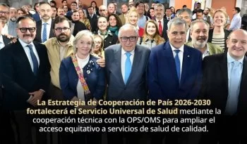 OPS y México firman estrategia de cooperación en salud 2026-2030