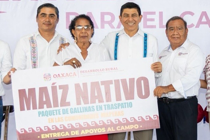Gobierno de Oaxaca respalda a más de 4 mil productores del campo en la Costa
