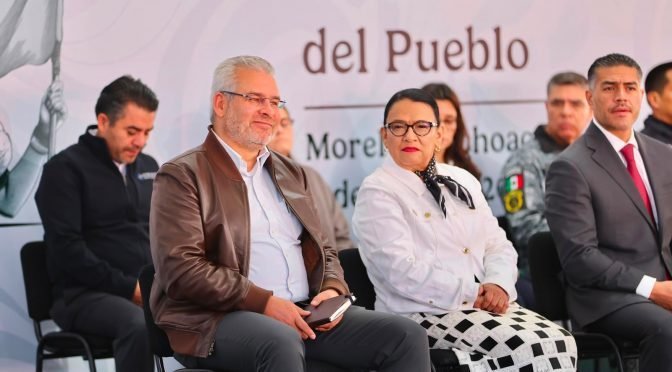 Plan Michoacán por la Paz y la Justicia avanza en seguridad, infraestructura y educación: Bedolla