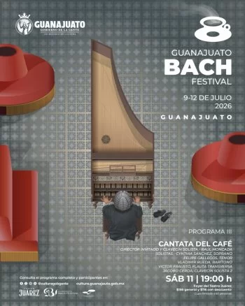 8.º Festival Bach llega a Guanajuato con Horacio Franco y Raúl Moncada del 9 al 12 de julio