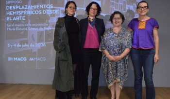 Arte permite entender migración más allá de cifras y fronteras: investigadora en simposio del MACG