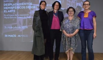 Arte permite entender migración más allá de cifras y fronteras: investigadora en simposio del MACG