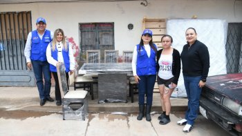 DIF Estatal de Aguascalientes entrega apoyos a familias damnificadas por lluvias