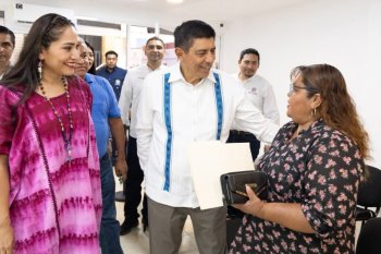 Gobernador Salomón Jara reabre módulos de Semovi en Pinotepa Nacional y Puerto Escondido