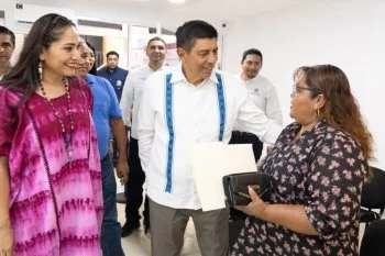 Gobernador Salomón Jara reabre módulos de Semovi en Pinotepa Nacional y Puerto Escondido