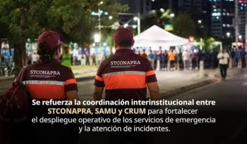 Gobierno instala módulos médicos avanzados en Paseo de la Reforma para el Mundial