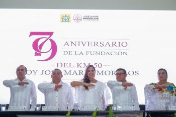 Mara Lezama reconoce a José María Morelos como pilar agrícola y cultural en su 79 aniversario