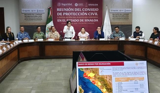 Gobierno de México activa 10 Puestos de Comando en estados costeros ante temporada de lluvias