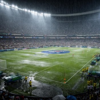 México vs. Inglaterra bajo tormenta: el protocolo de la FIFA que salvó el partido
