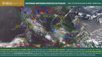 Mar de fondo y lluvias fuertes continuarán en Oaxaca este lunes