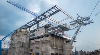 Teleférico de Morelia alcanza 70% de avance; iniciará instalación de cable portador en el bucle norte