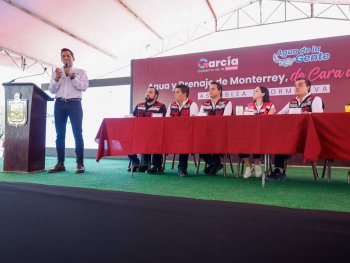 Agua y Drenaje presenta plan integral para mejorar servicio en García, Nuevo León