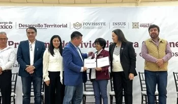 Fovissste y gobierno estatal firman convenio para liberar hipotecas con costos simbólicos en Edomex