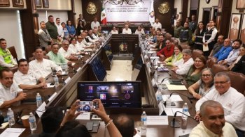 Instalan Puesto de Comando de Protección Civil en BCS para temporada de lluvias 2026