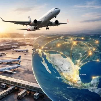 México diversifica mercados turísticos con crecimiento en conectividad aérea