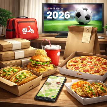 Mundial 2026 dispara pedidos de comida a domicilio en México