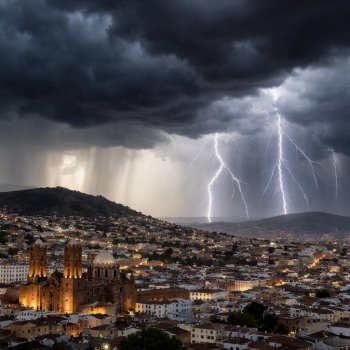 Clima en Zacatecas hoy 8 de julio de 2026: lluvias y tormentas eléctricas