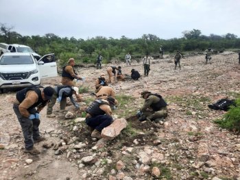 Gobierno de Zacatecas localiza restos óseos en búsqueda forense en Tabasco