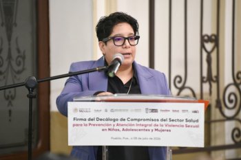 Puebla firma decálogo para prevenir y atender violencia sexual contra mujeres y niñas