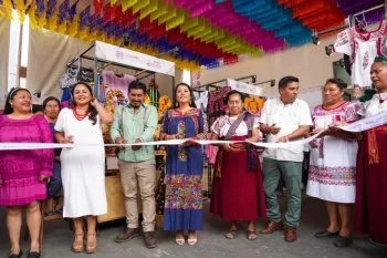 Sectur Oaxaca inaugura Punto Oaxaca para expo venta artesanal durante la Guelaguetza 2026