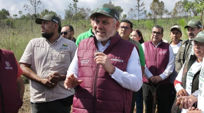Gobierno de Michoacán planta 2.5 millones de árboles para restaurar cuenca del lago de Pátzcuaro