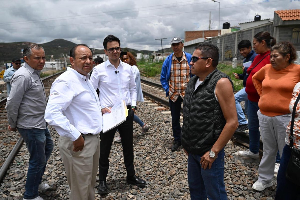 Gobierno de Zacatecas y Ferromex evalúan puntos de riesgo en cruces ferroviarios de la capital