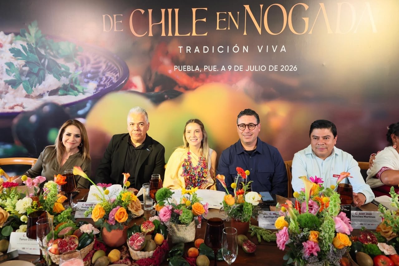 Temporada de Chile en Nogada 2026 prevé derrama de 2 mil mdp en Puebla