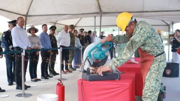 Gobernador de BCS encabeza destrucción de armas y llama a la ciudadanía a sumarse al canje