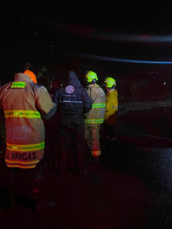 Gobierno de Puebla mantiene operativo de búsqueda por patrulla arrastrada en Ocoyucan