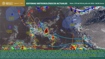 Ondas tropicales 16 y 17 provocarán lluvias intensas en Oaxaca; Protección Civil emite alerta