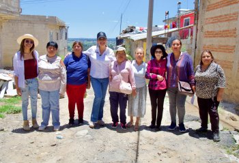 Remodelación del Arco de Bienvenida de San Diego Chalma, ejemplo de obra comunitaria en Tehuacán