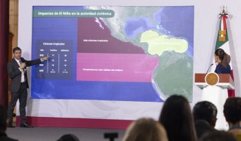 Sheinbaum anuncia alertamiento telefónico ante intensas lluvias por El Niño