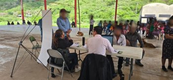 Gobierno de Chihuahua atiende a comunidad desplazada en Guadalupe y Calvo con jornada integral