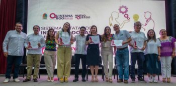 Mara Lezama entrega estímulos a 89 investigadores en Quintana Roo para impulsar ciencia e innovación