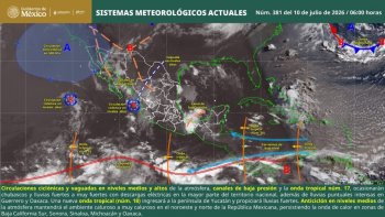 Persiste mar de fondo en Oaxaca; prevén lluvias intensas y oleaje elevado