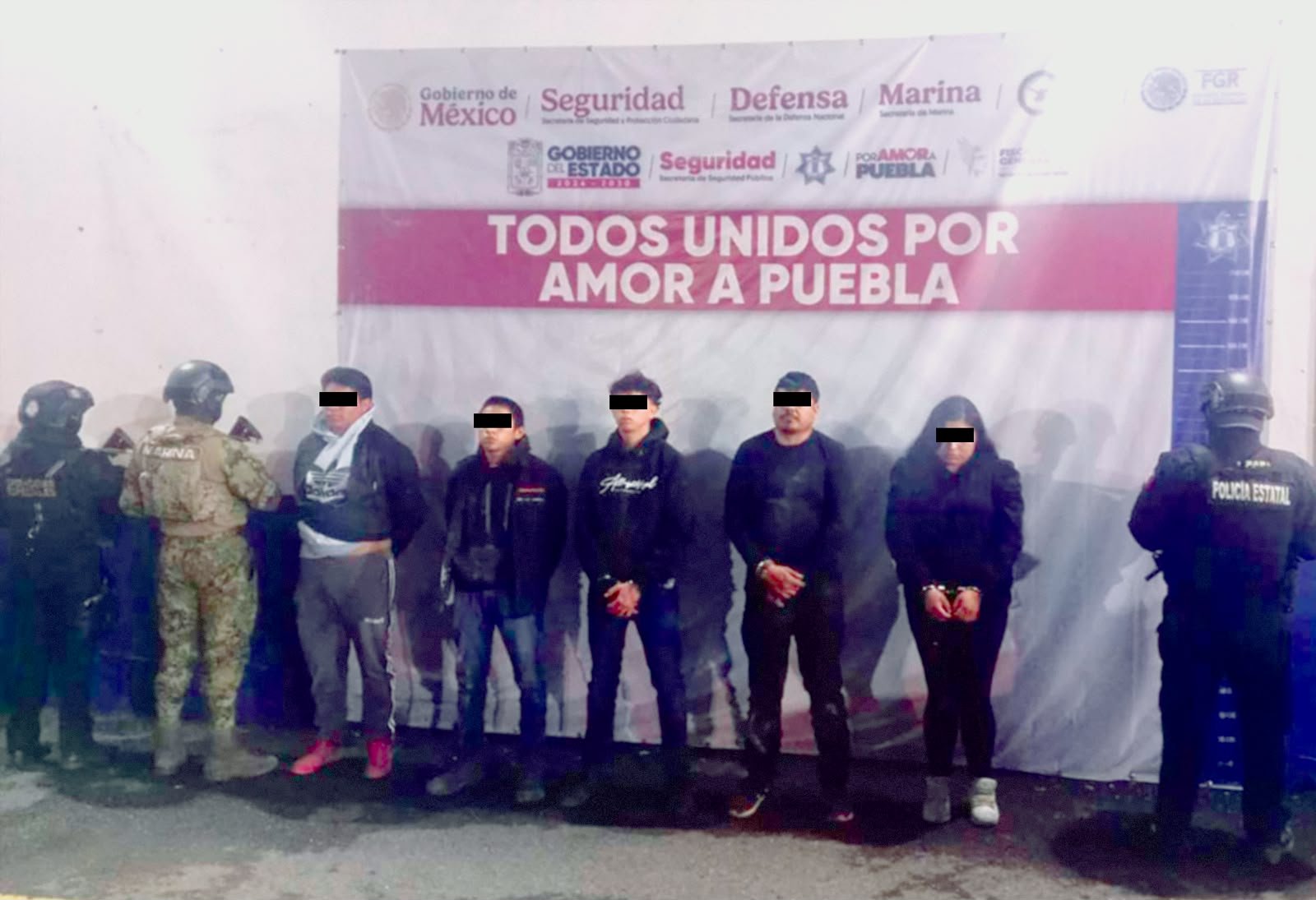 Detienen a cinco personas por robo de hidrocarburo en Tecamachalco; aseguran pipas con gas LP
