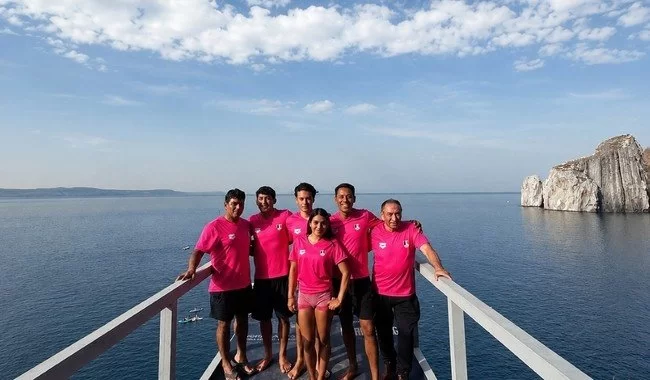 México finaliza participación en Copa del Mundo de Clavados de Altura en Cerdeña