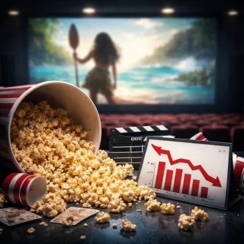 Decepciona 'Moana' en taquilla con un estreno por debajo de lo esperado