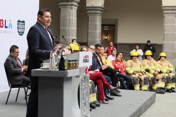 Gobierno de Puebla destina predio estatal para viviendas de bomberos y Protección Civil