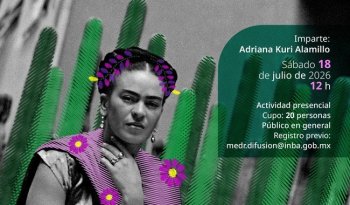 Museo Casa Estudio invita a taller de fotobordado floral inspirado en Frida Kahlo y Diego Rivera