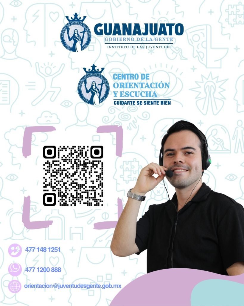 Centro de Orientación y Escucha Juventudes atiende a 770 jóvenes en Guanajuato en dos meses