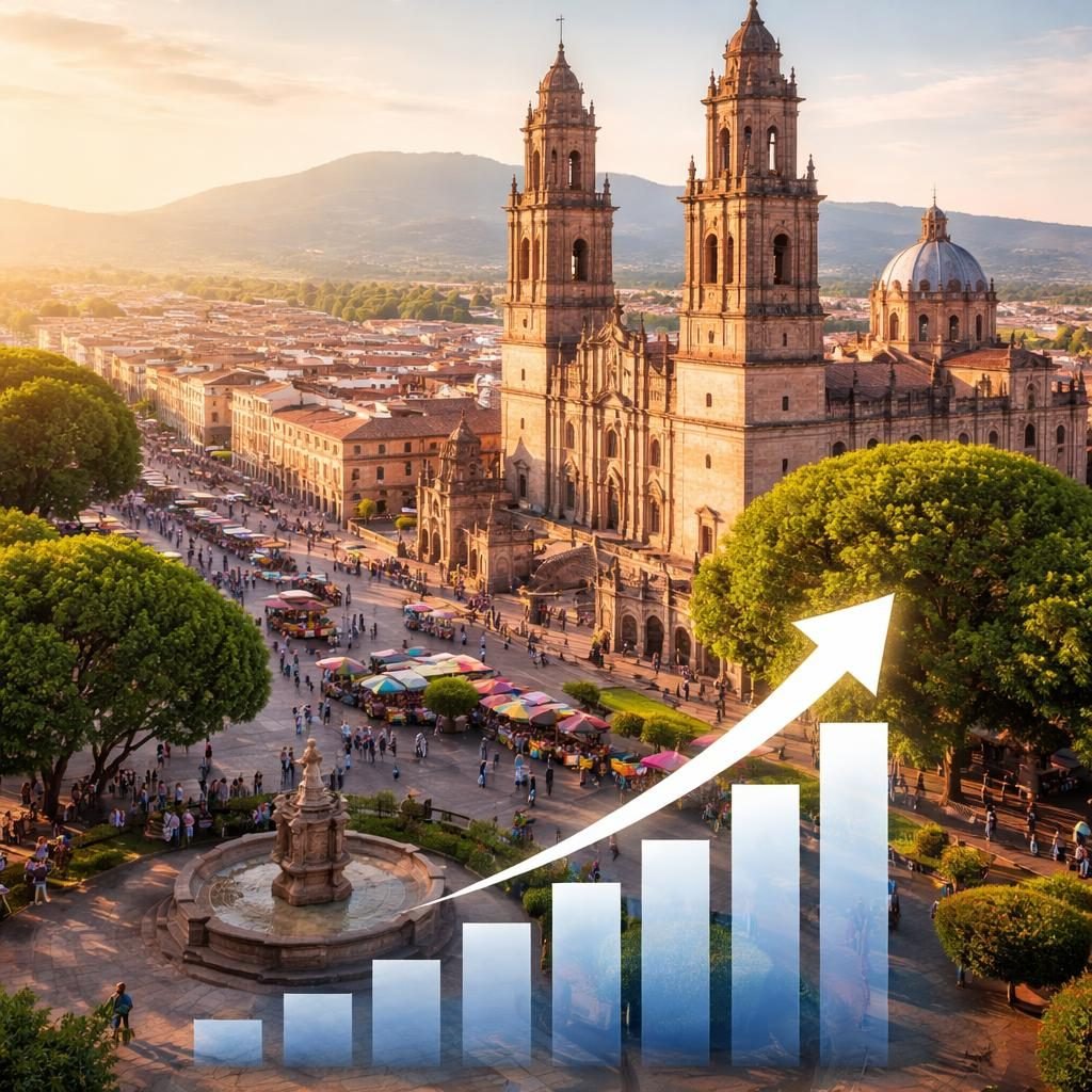 Morelia Lidera el Crecimiento Turístico en México Durante Verano 2026
