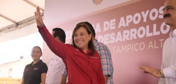 Gobernadora de Veracruz entrega 6.4 mdp a pescadores afectados por derrame