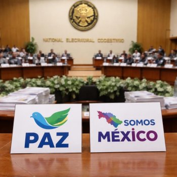 Papelón del INE en la presentación de PAZ y Somos México: crónica del debut de los nuevos partidos